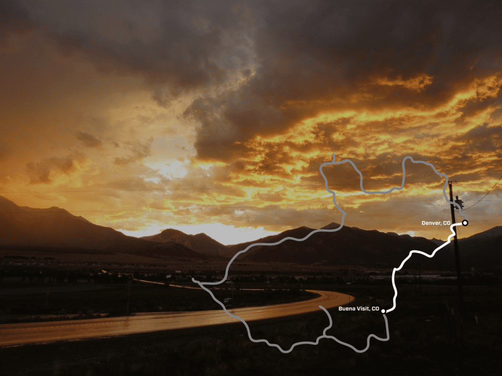 Colorado Trip Day 1 Map