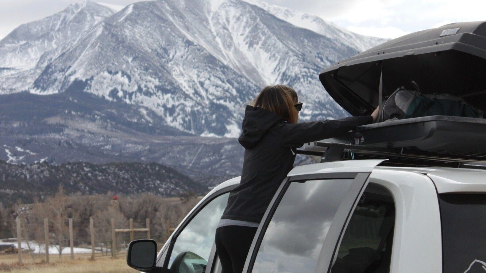 Winter Camping in a small Campervan