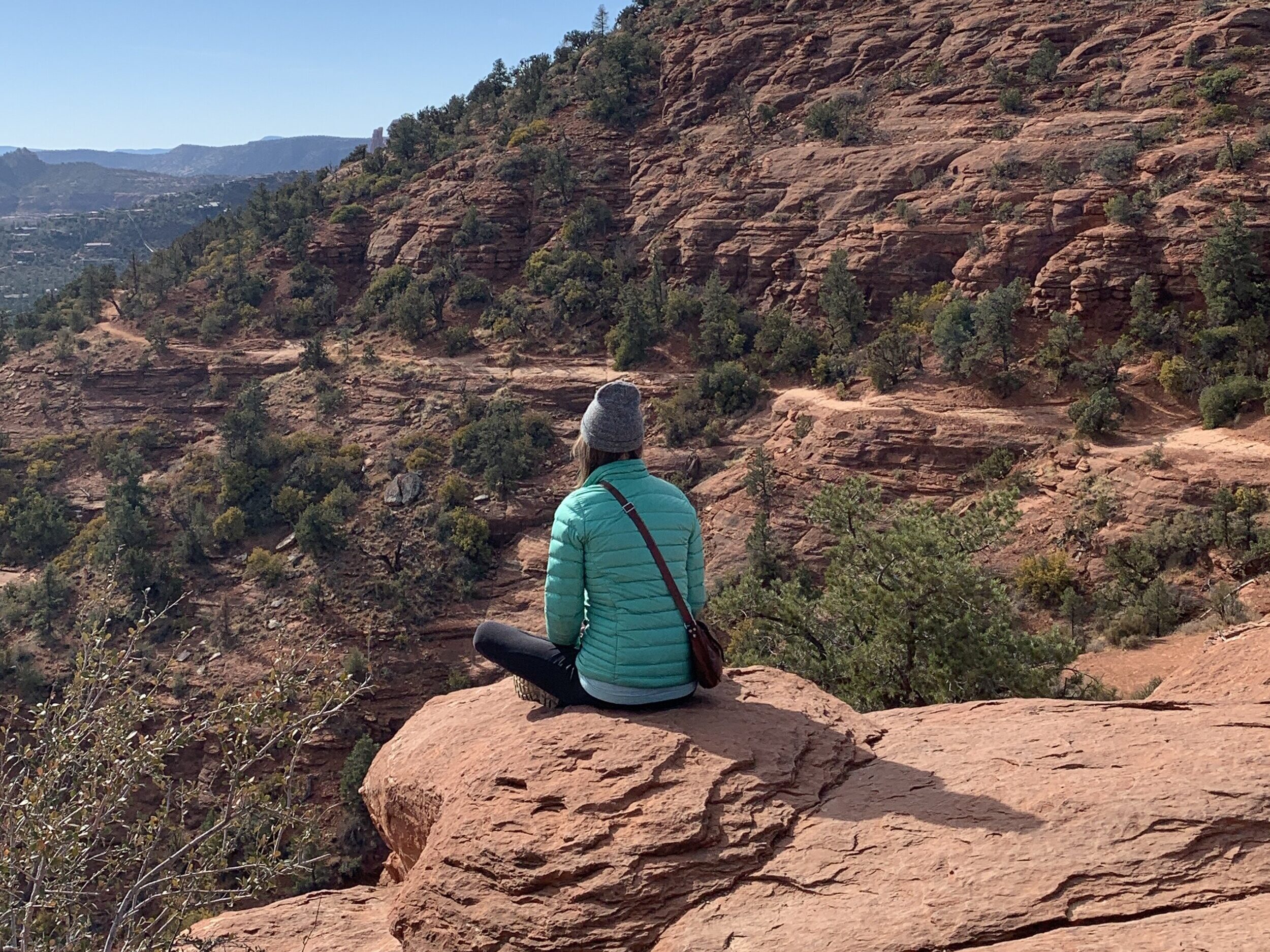 Checking out the view in Sedona, Arizona
