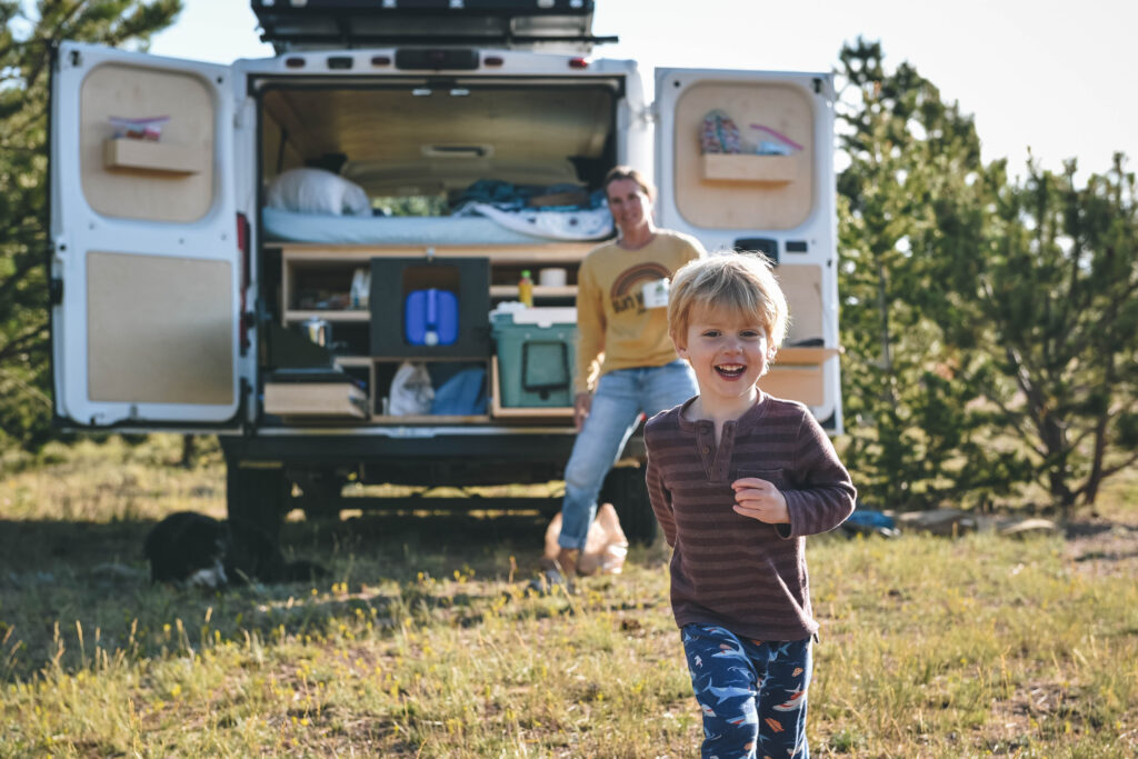 Campervan with Kids