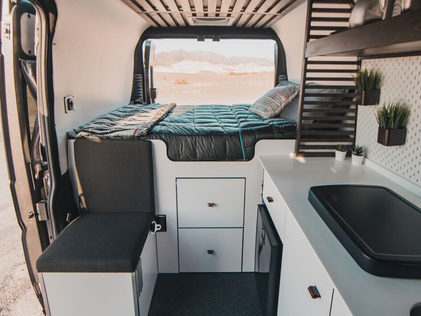 Interior of a Campervan from Native Campervans