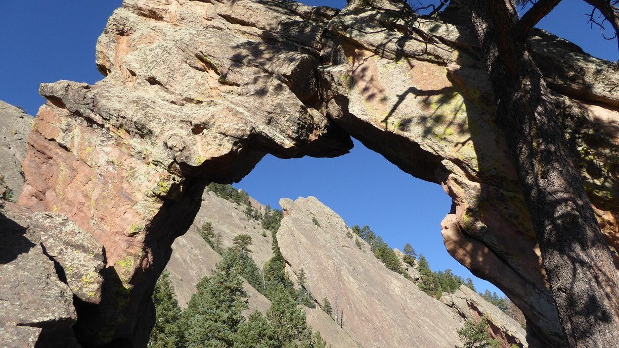 Royal Arch Trail in Boulder