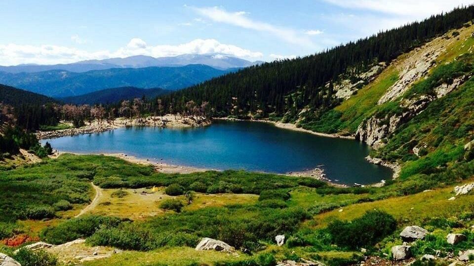St Mary's Glacier in Colorado