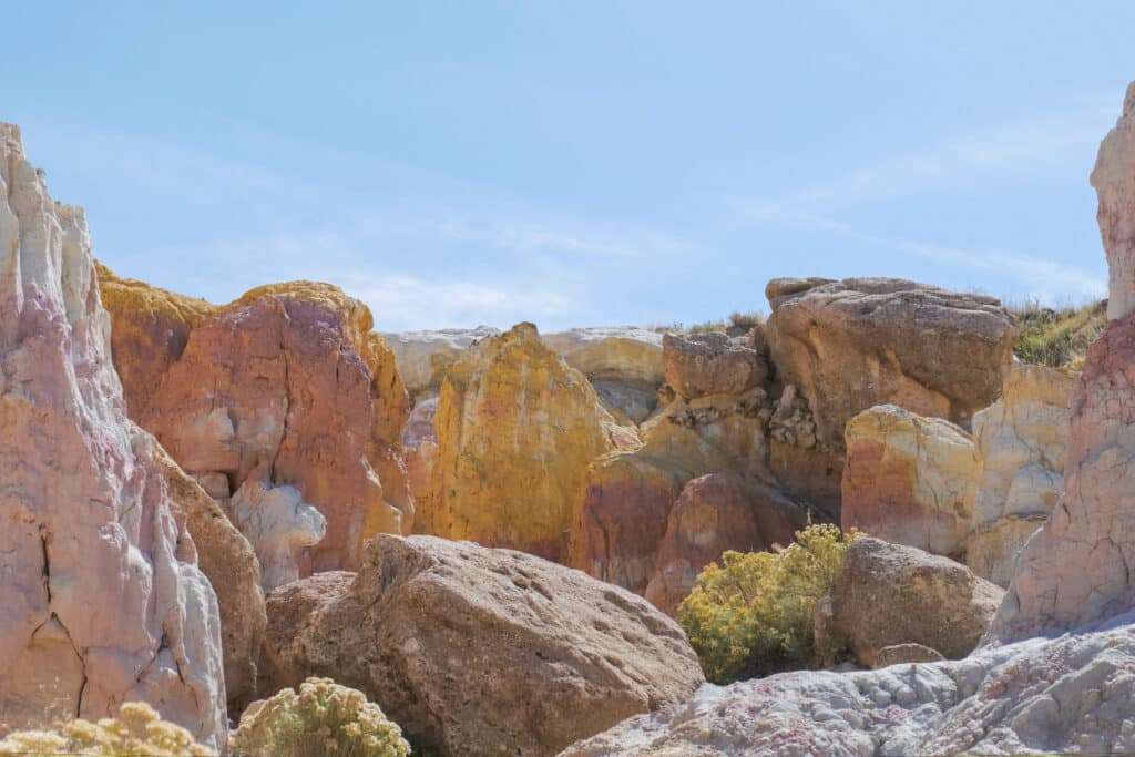 Paint Mines Colorado Campervan Rental Adventure