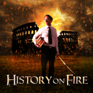 History on Fire Logo