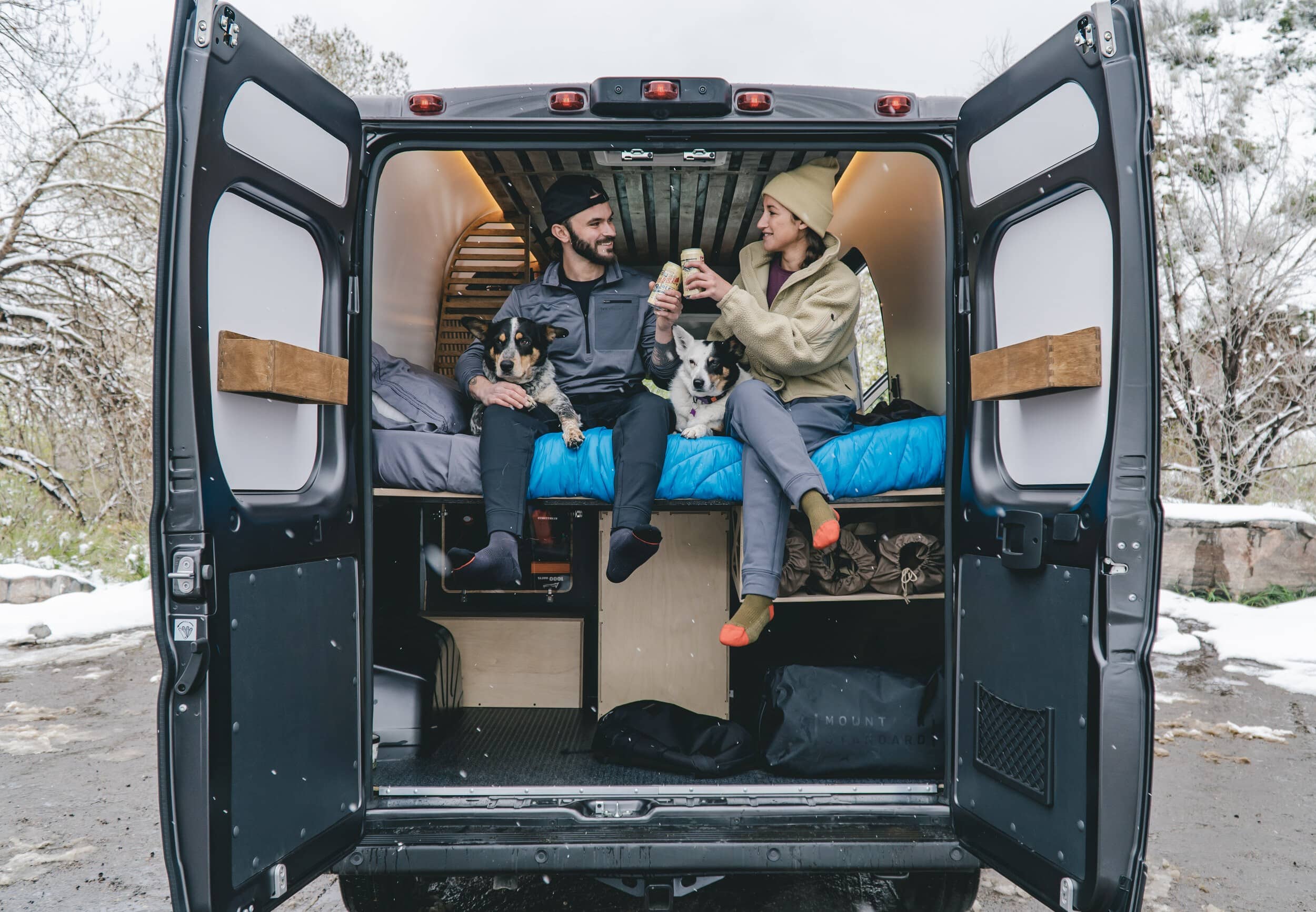 Winter Camping in a Campervan Rental