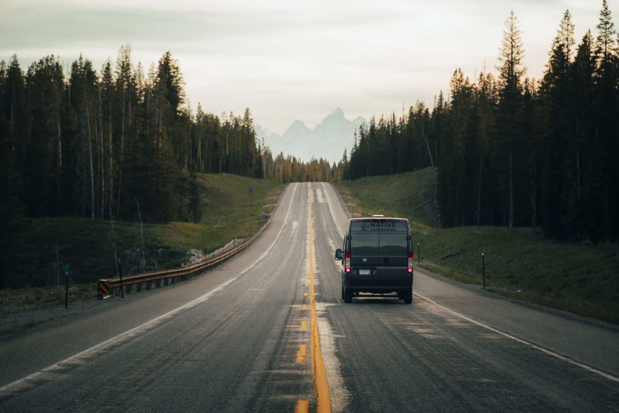 Grand Teton National Park Campervan