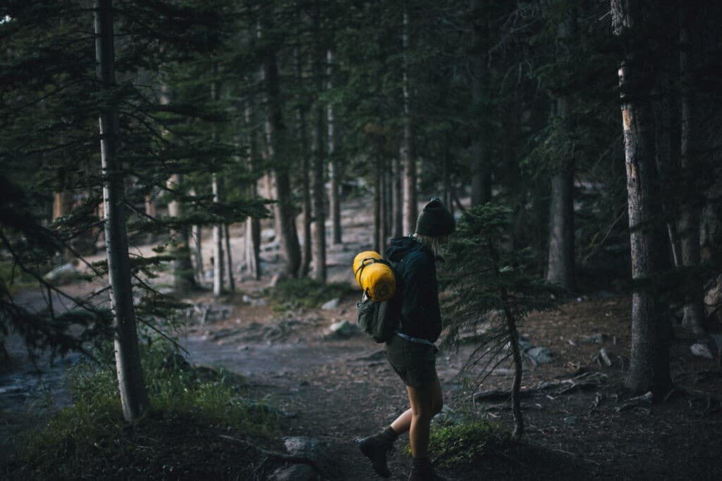 Leave No Trace Camping Mountains Campervan