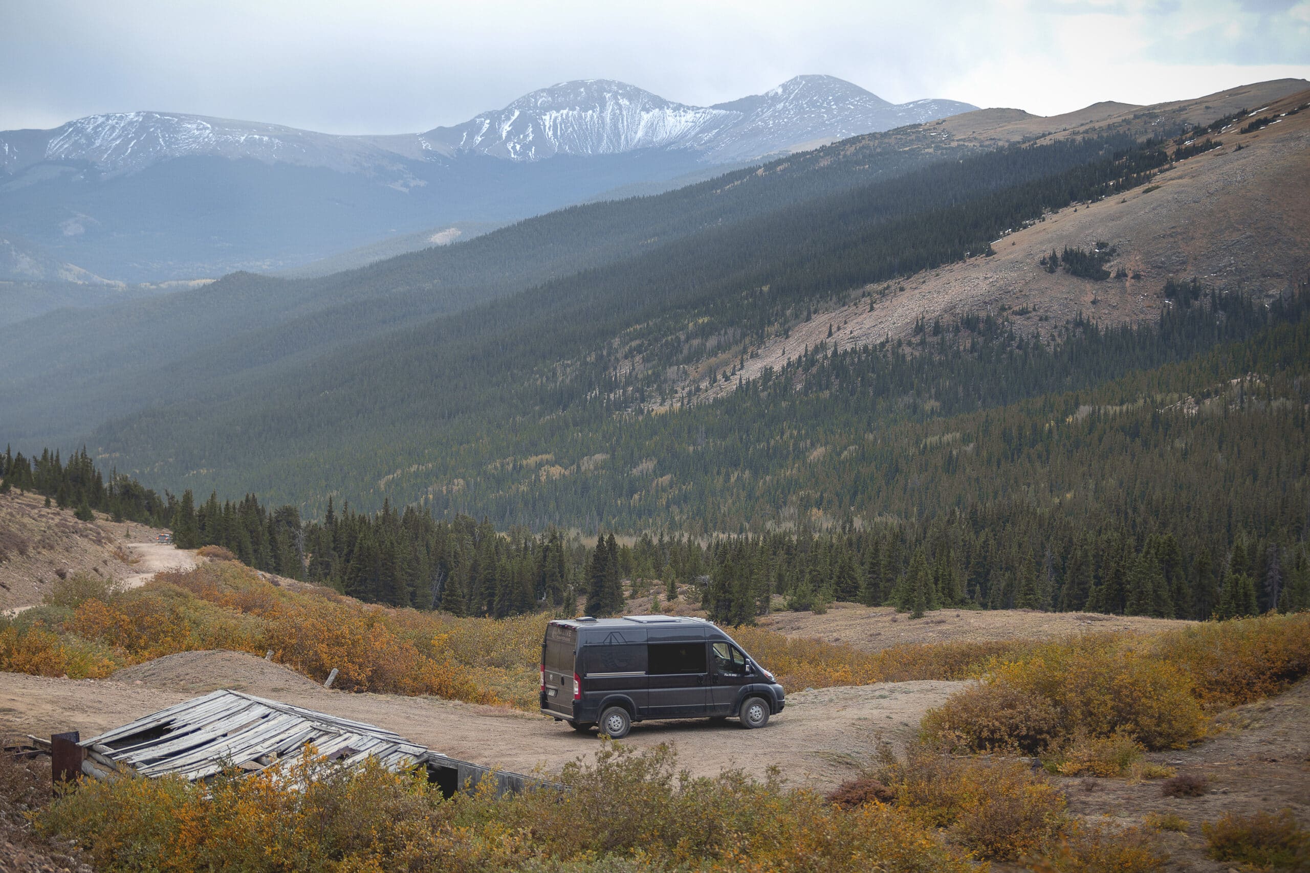 Rocky Mountain National Park Camping with a campervan rental from Native Campervans