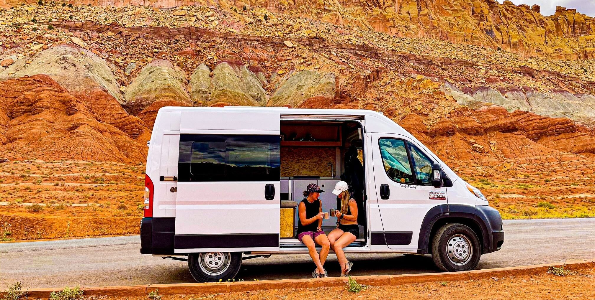 Hanging out in a Campervan Rental by Native Campervans