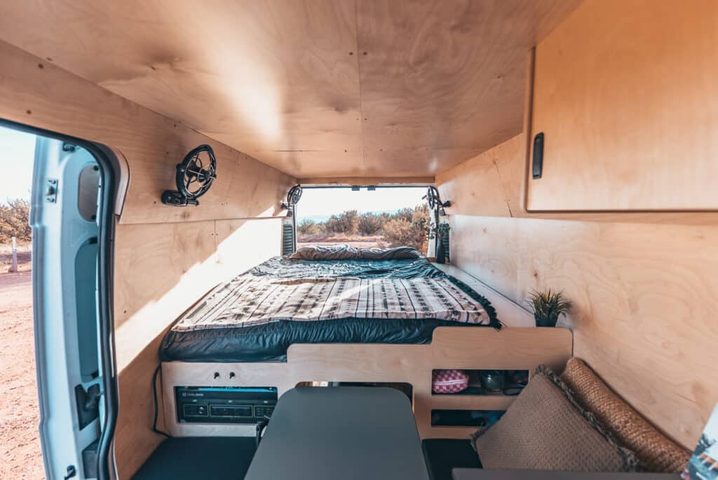 Interior of the OG Campervan
