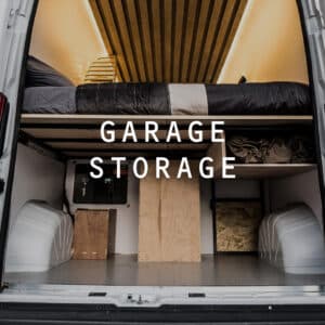 Garage Storage in the OG Campervan